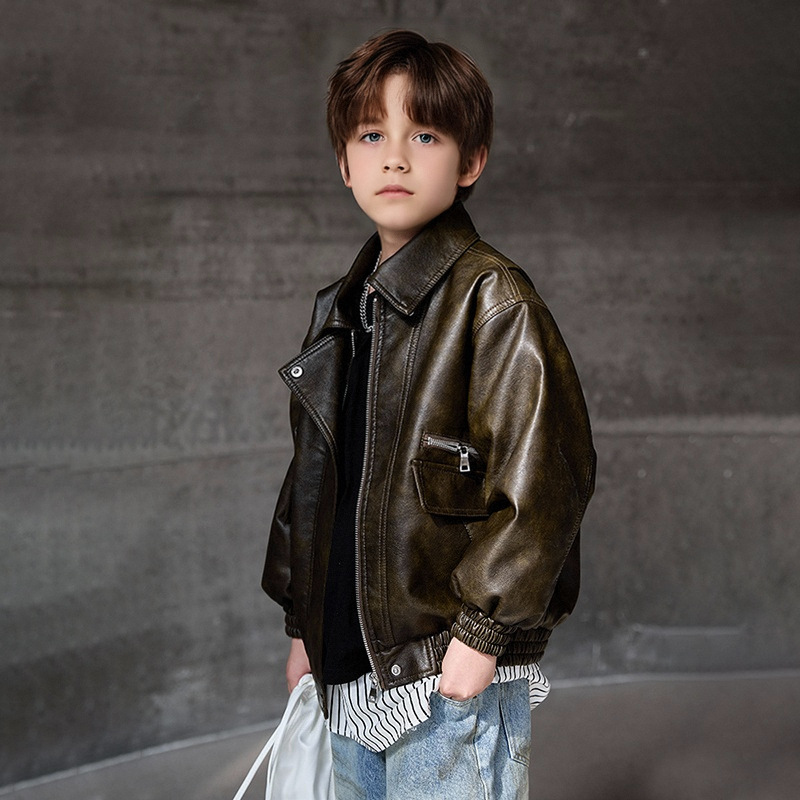 Boys Dark Green Waterproof Win - Streetwear Brand Logos 评论和价格