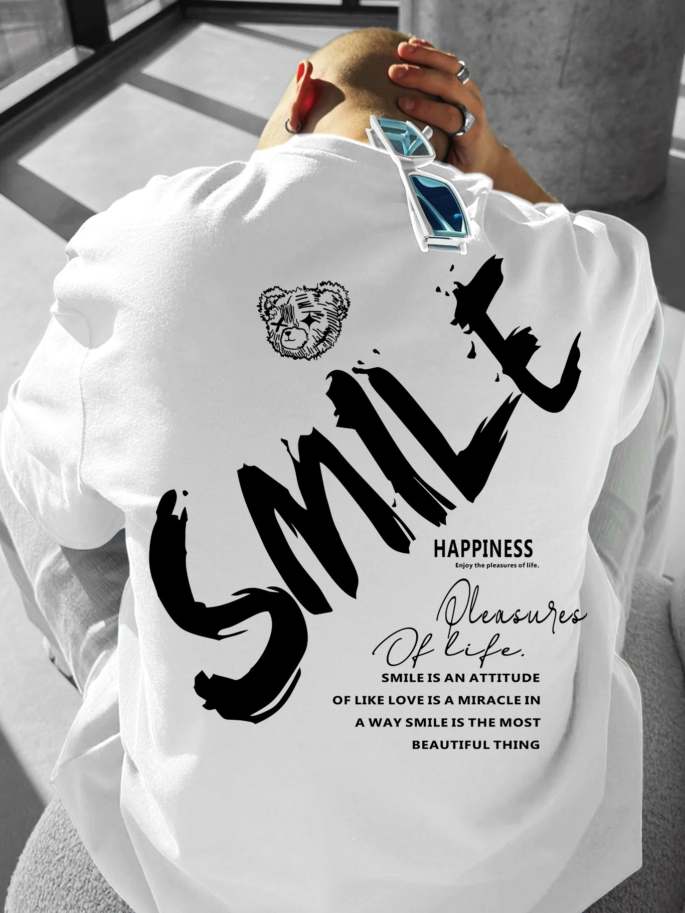 Men's Oversized Streetwear T-s - Streetwear Brand Quotes 评论和价格