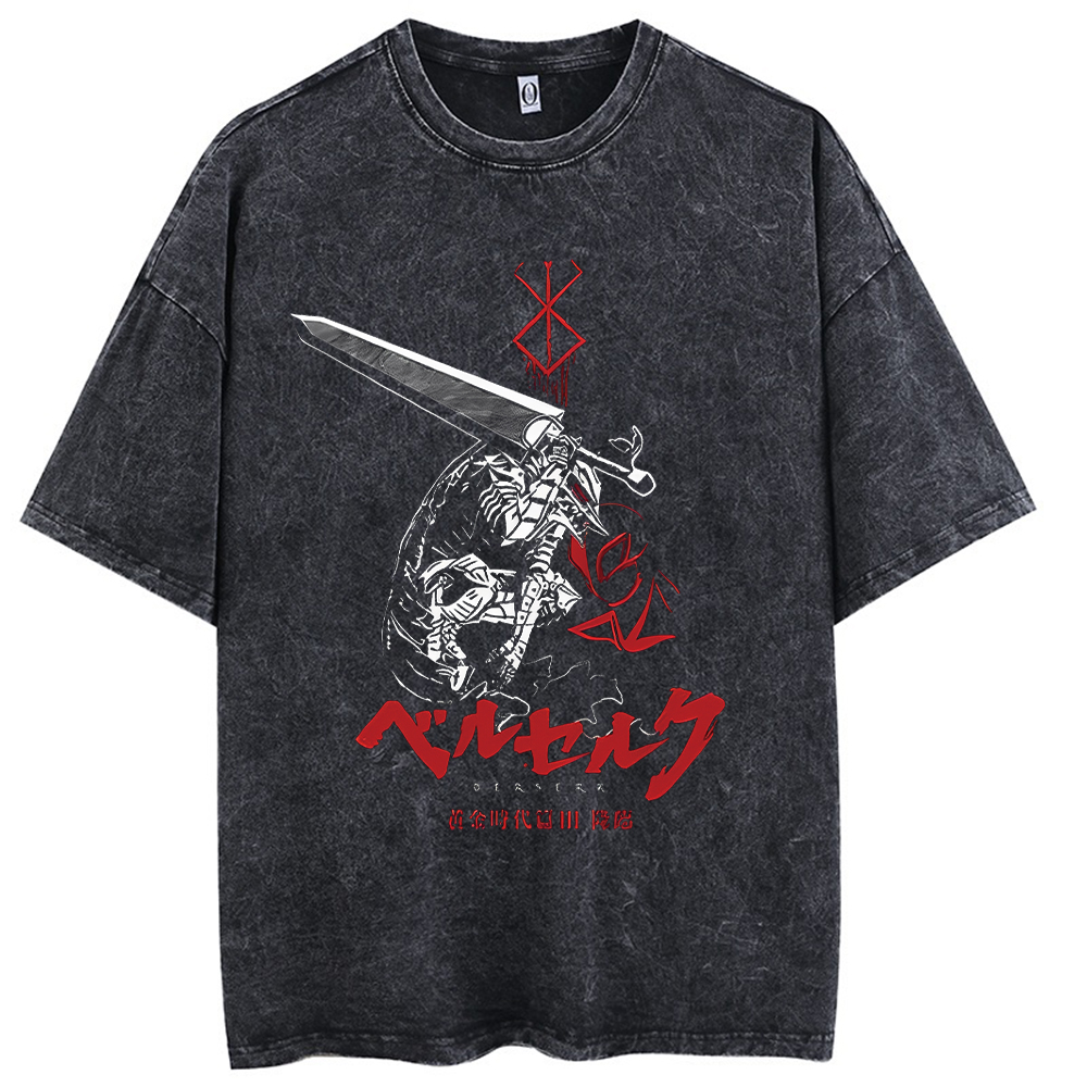 Vintage Washed Berserk Death M - Streetwear Brand Logos 评论和价格